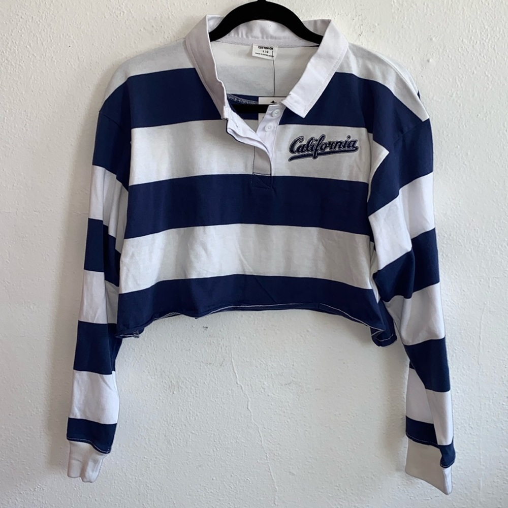 Cotton On California  Rugby Polo/ T-shirt